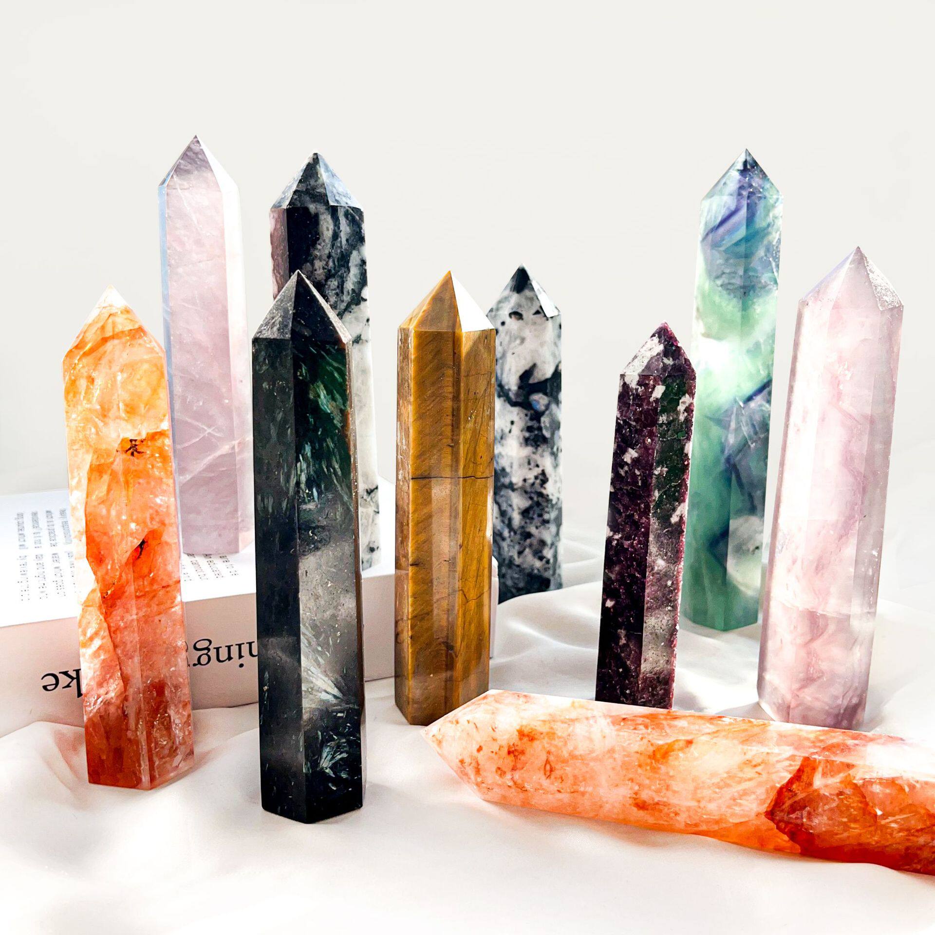 Pendulum of Insight — Handwoven Crystal Meditation Pendulum