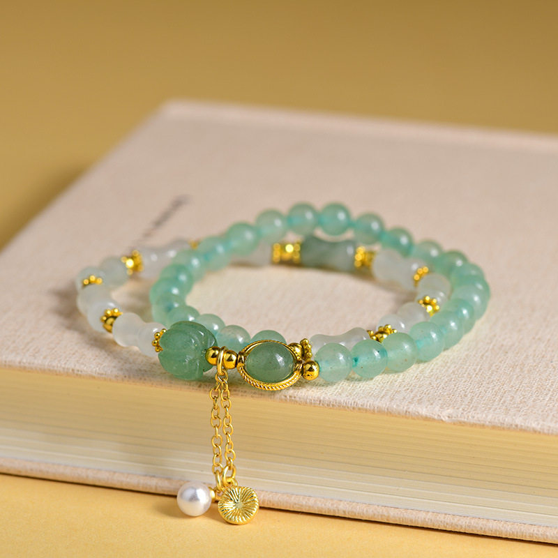 Earth's Treasure — Natural Green Aventurine Bracelet