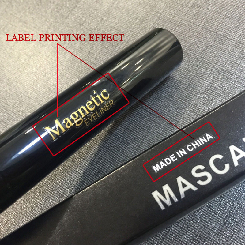 跨境现货 无LOGO中性植物纤长浓密睫毛膏素食主义外贸彩妆睫毛膏