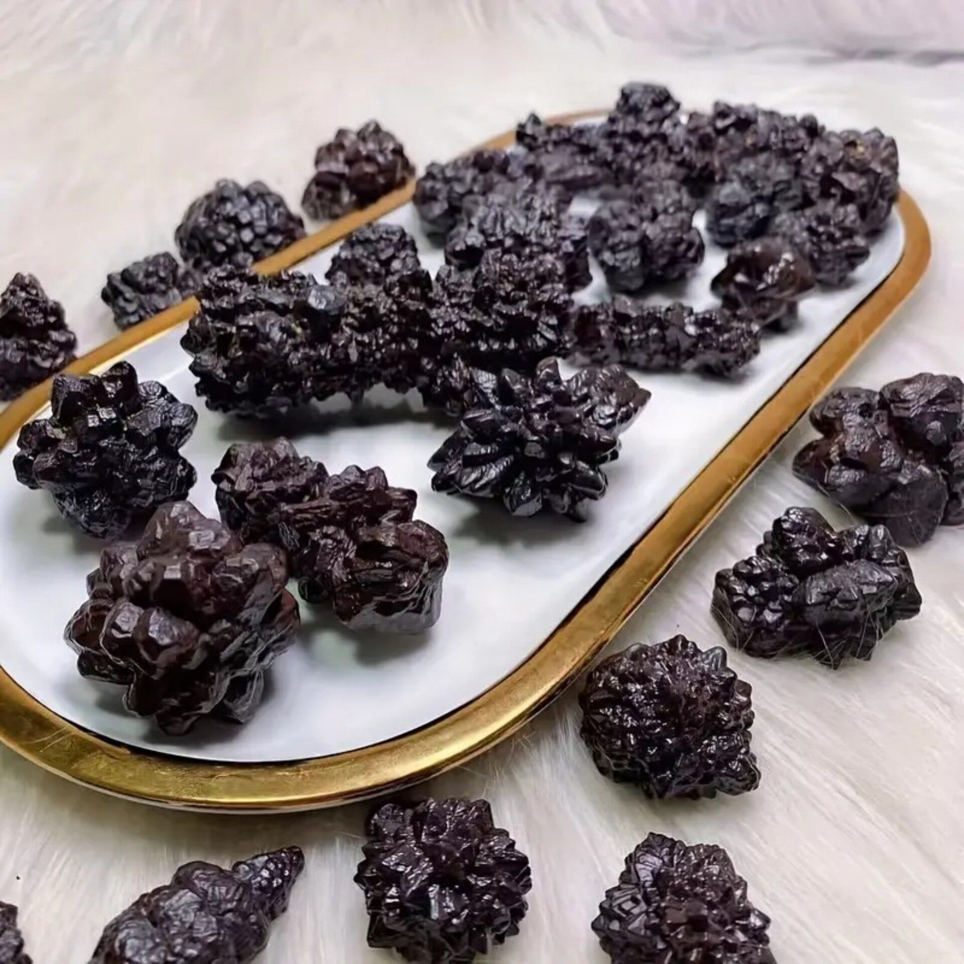 Amethyst Hedgehog — Hand-Carved Crystal Figurine