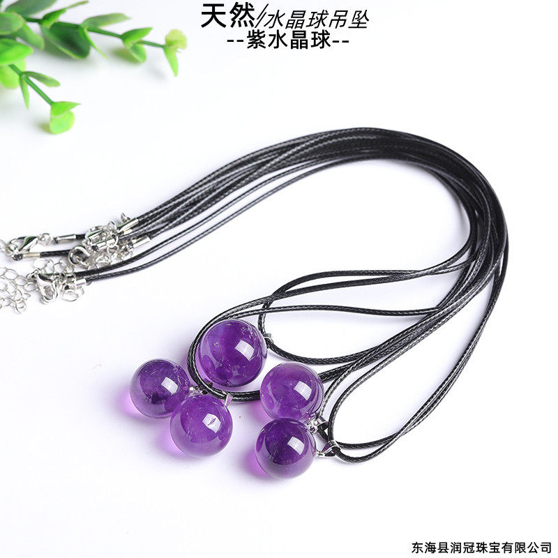 Crown of Calm — Premium Amethyst Necklace