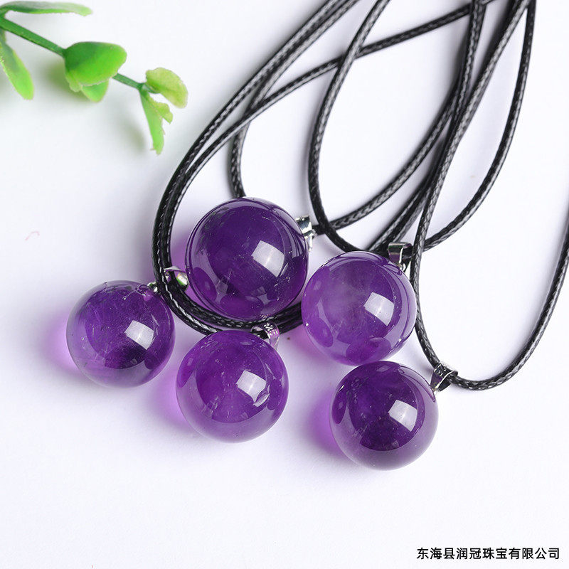 Crown of Calm — Premium Amethyst Necklace