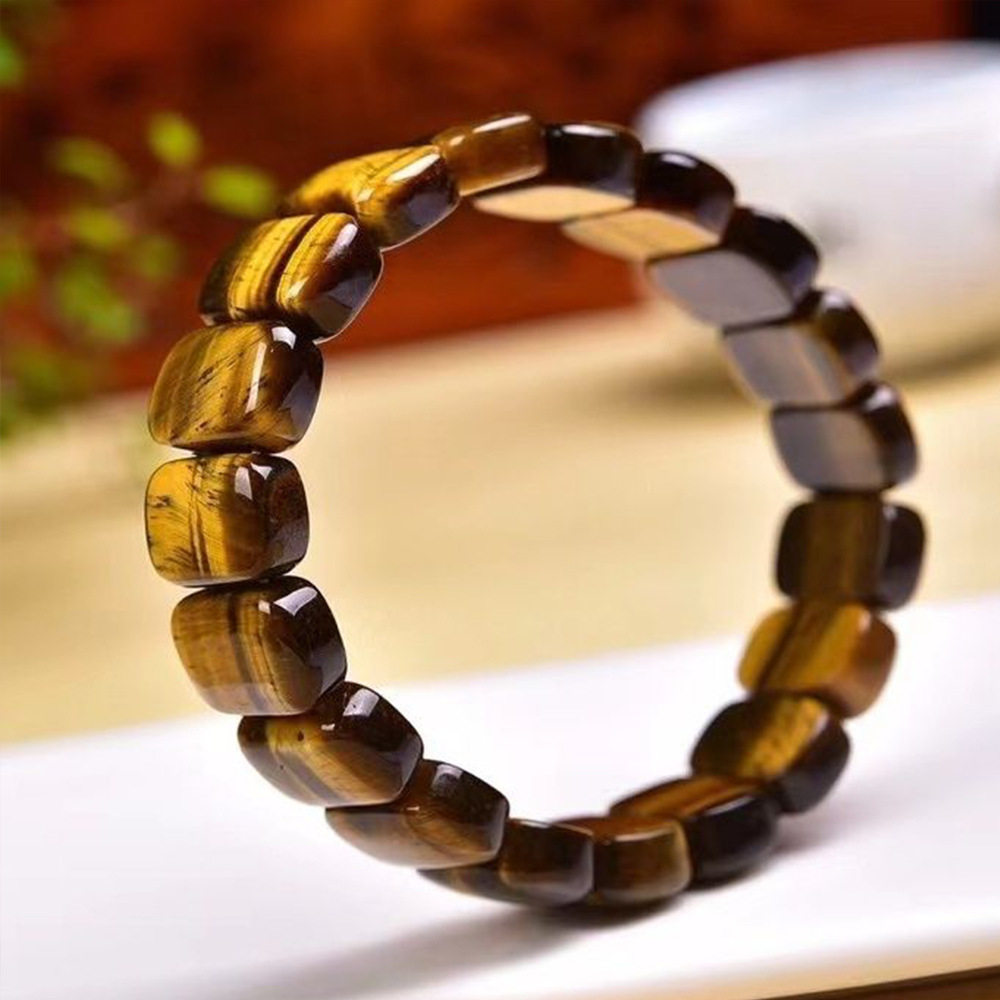 Single-Strand Tiger's Eye Bracelet