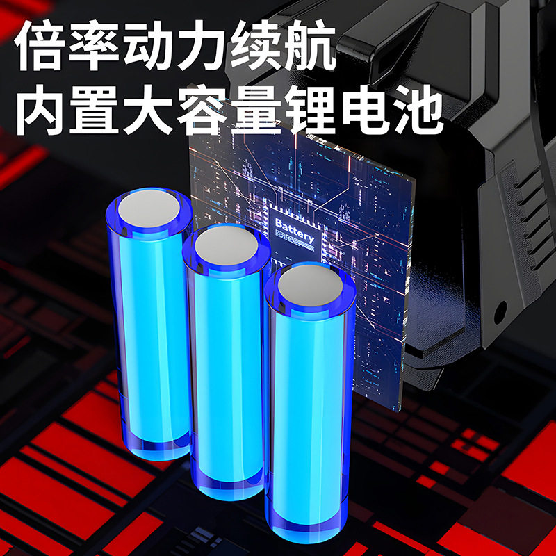 跨境LED防爆探照灯带COB侧灯户外防水应急强光手提灯大功率手电筒