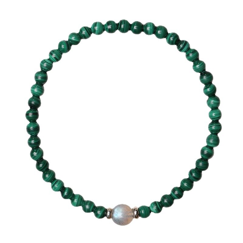 Earth's Treasure — Natural Malachite Bracelet
