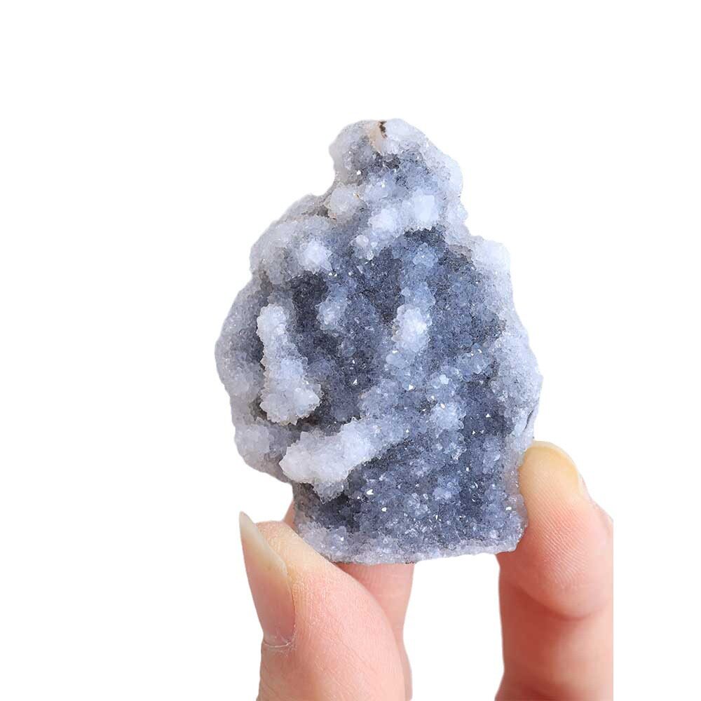 Aurora Flash — Natural Labradorite Crystal Carving