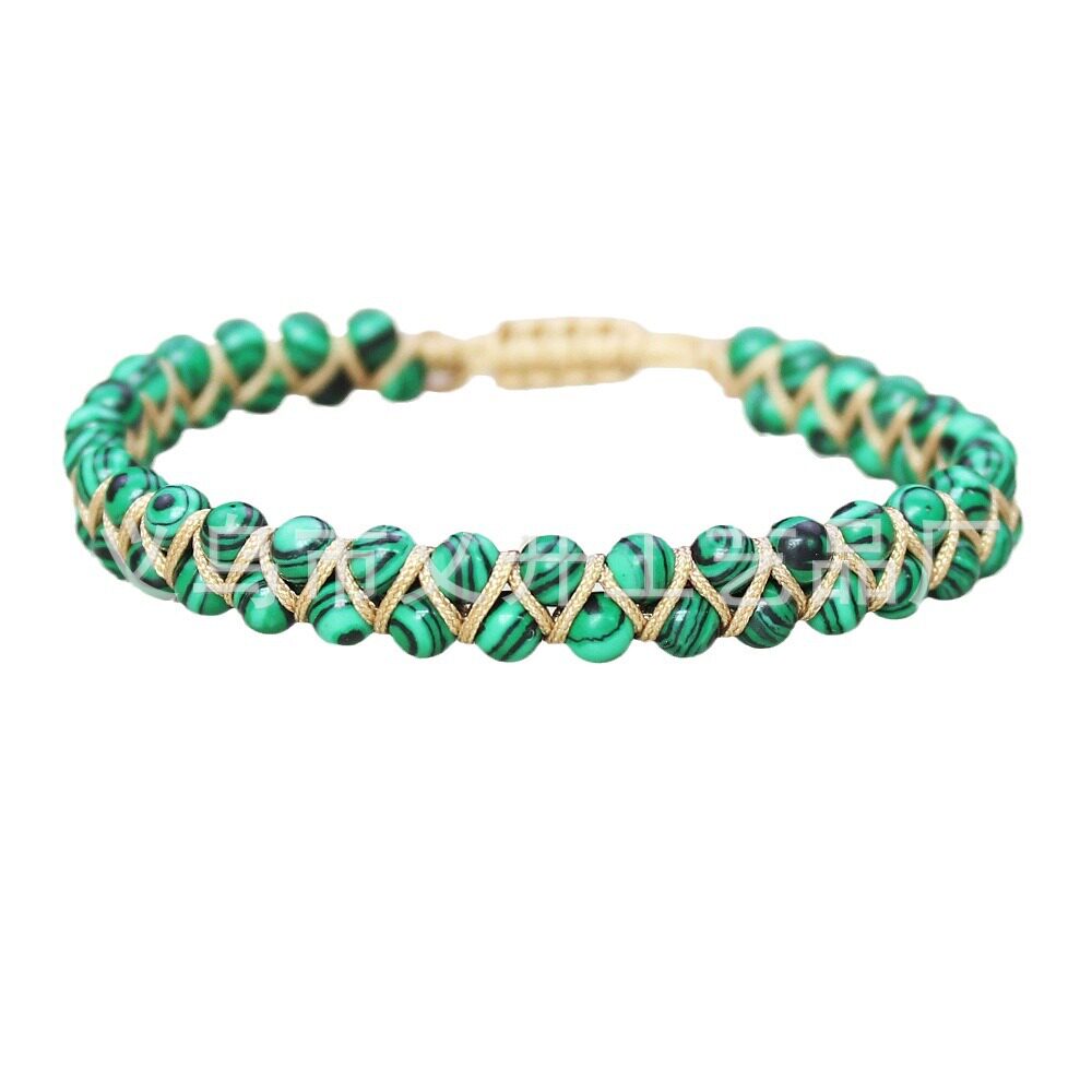 Handcrafted Malachite Bracelet