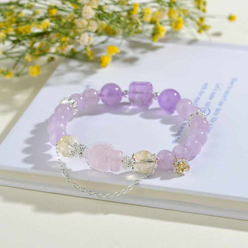 Lavender Amethyst Bracelet