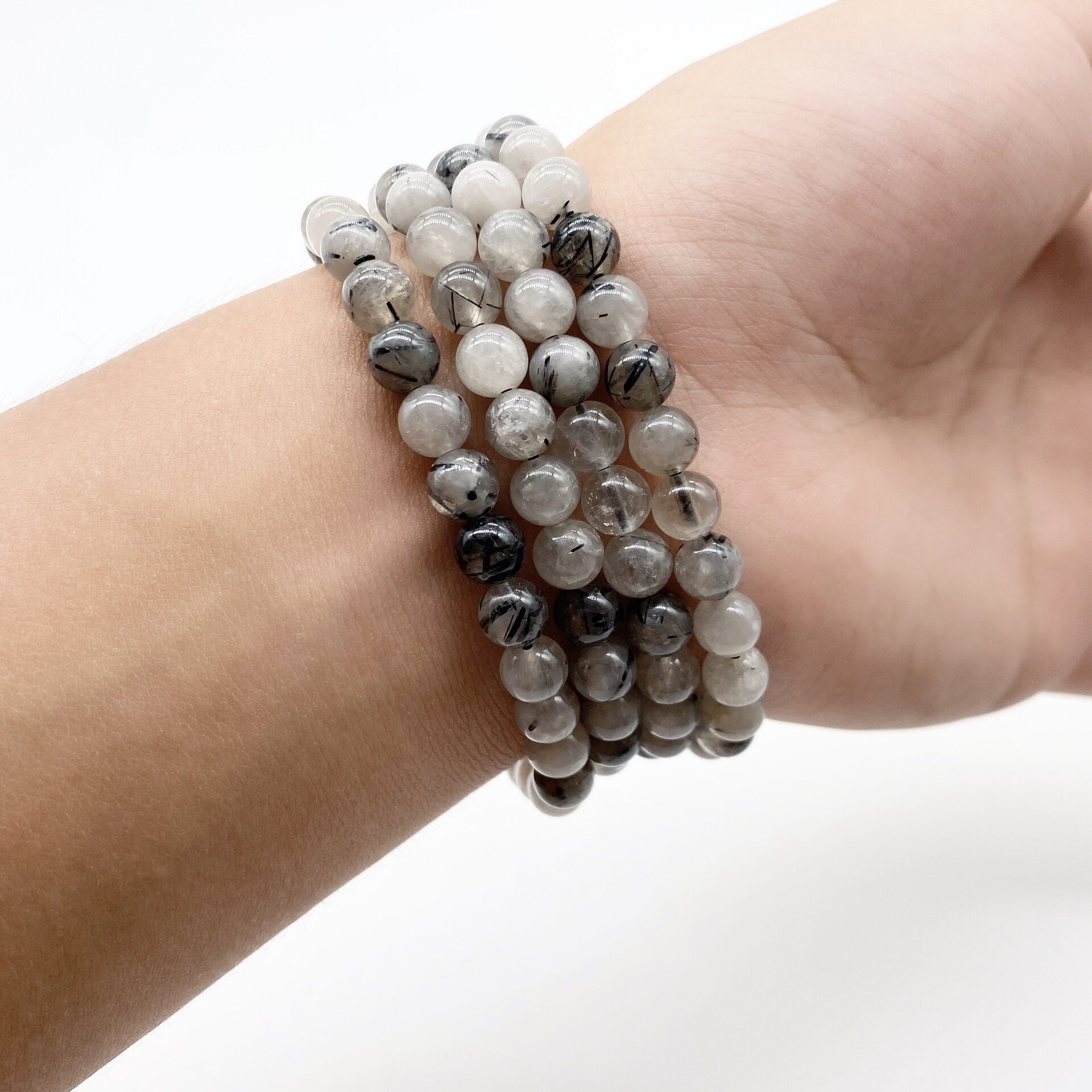 Earth's Treasure — Natural Black Tourmaline Bracelet