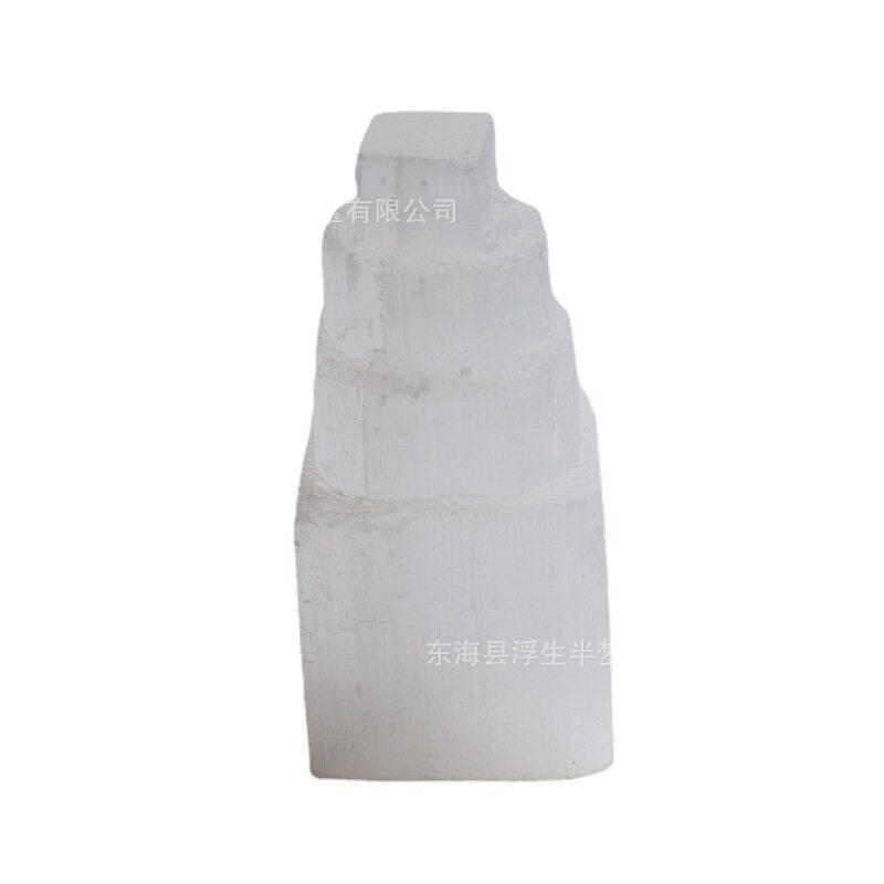 Gems of Light — Premium Selenite Pyramid