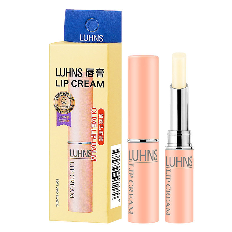 橄榄护唇膏保湿滋润男女润唇膏滋润轻薄防干裂唇膜淡化唇纹唇膏
