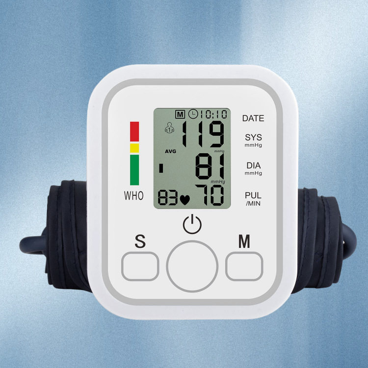 血压计测量仪高精准测量血压仪家用全自动臂式血压智能便携式