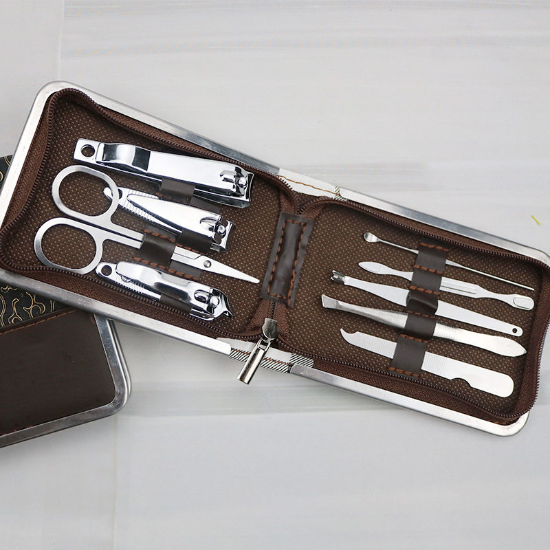 不锈钢指甲刀专用修脚刀套装实用小礼品批发促销指甲钳剪钨钢套装