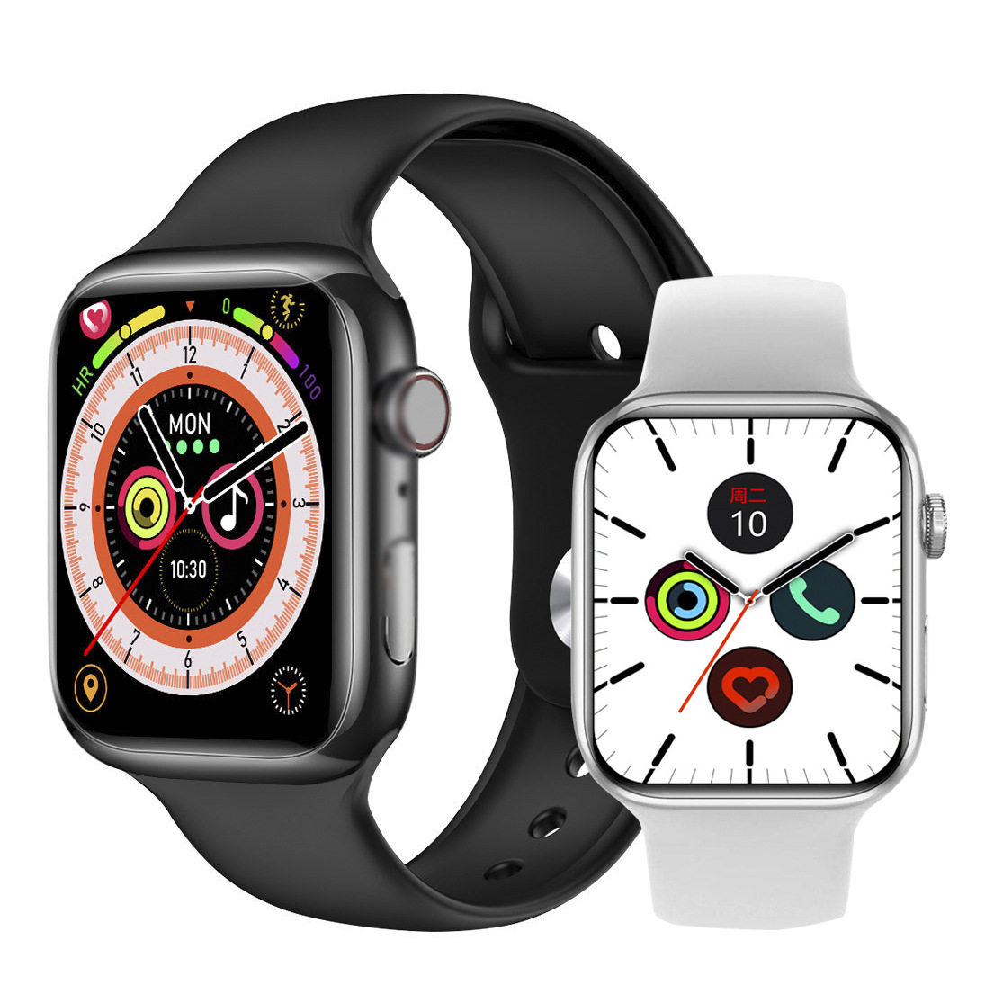 智能手表100+运动模式户外心率监测本地播放音乐通话智能运动手表