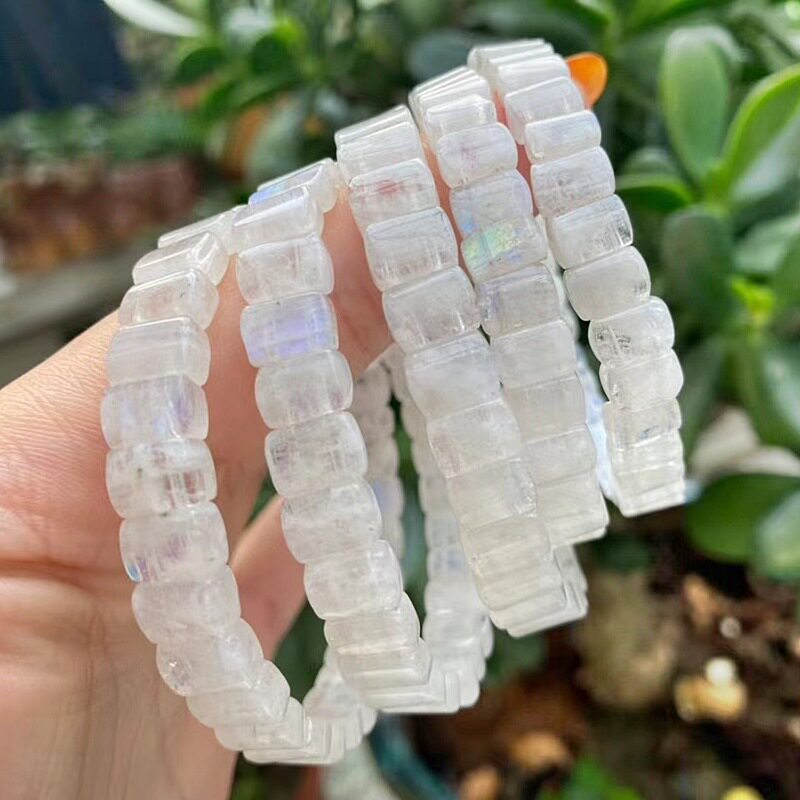 Earth's Treasure — Natural Moonstone Raw Cluster