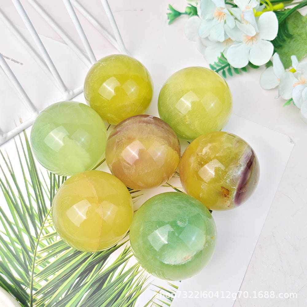 Gems of Light — Premium Fluorite Sphere