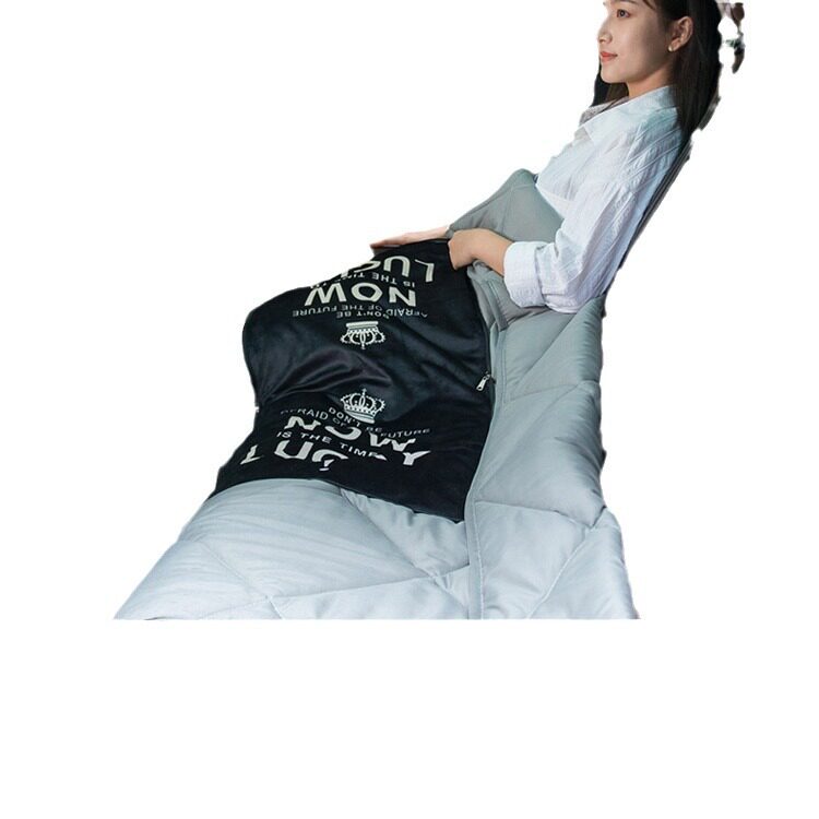 抱枕被子两用冬季加厚午睡枕头被汽车载内靠枕办公室折叠毯二合一