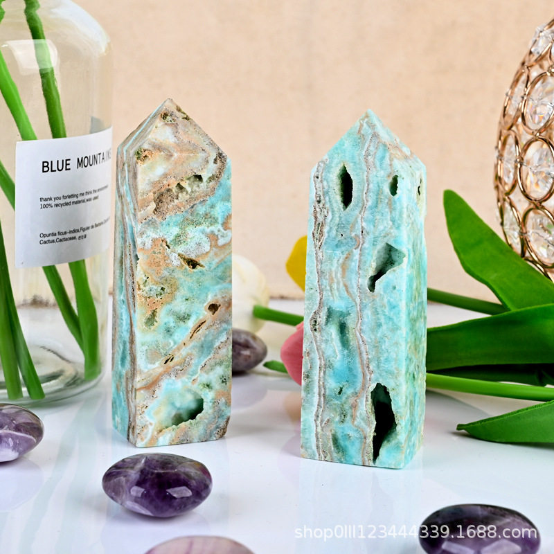 Hemimorphite Crystal Point