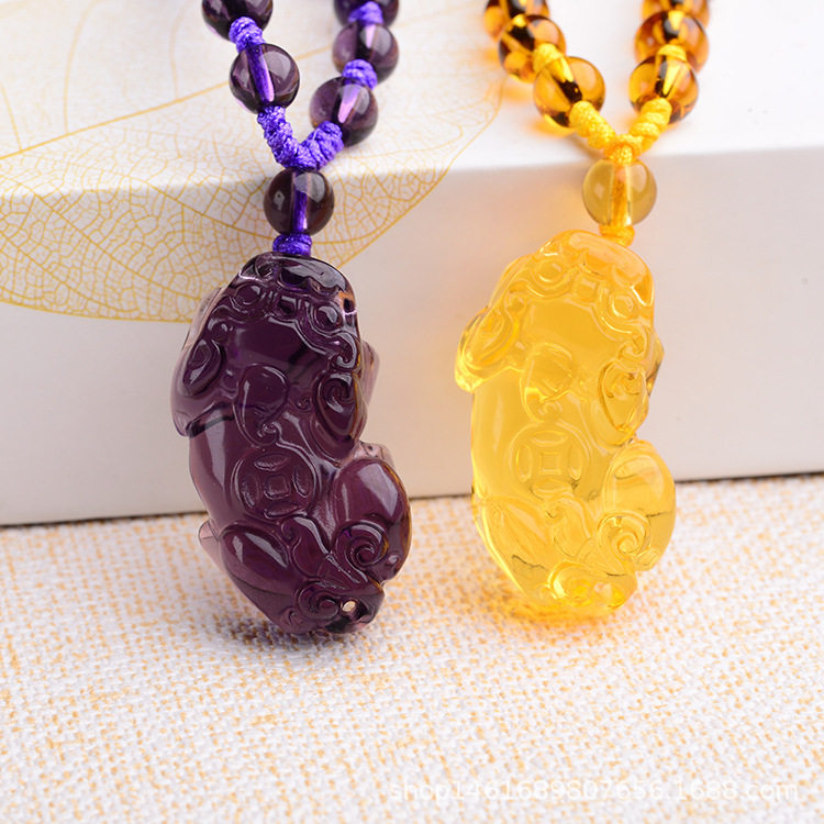 Crown of Calm — Premium Amethyst Necklace