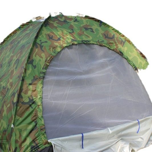 帐篷户外3-4手动双人单人2人单层野营防雨露营野外家庭蚊帐儿童