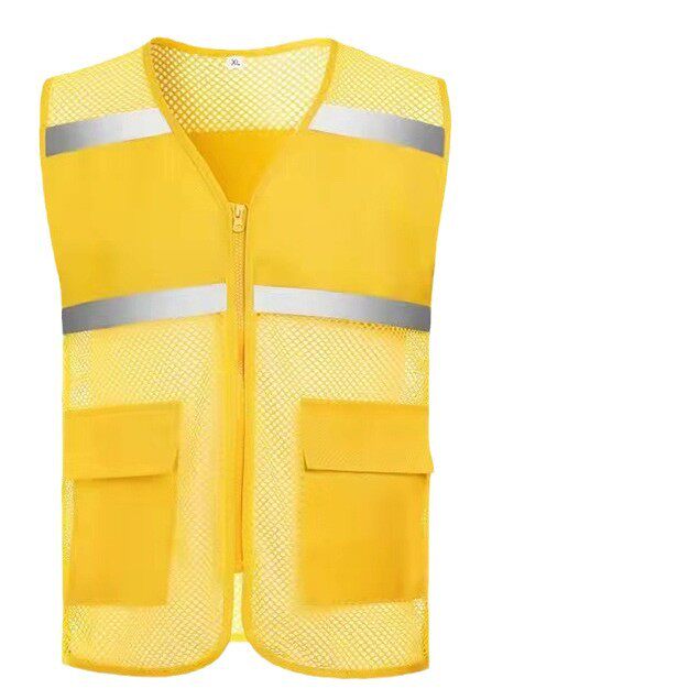 璟胜反光背心大网眼志愿者工作服义工团体印logo反光安全背心马甲