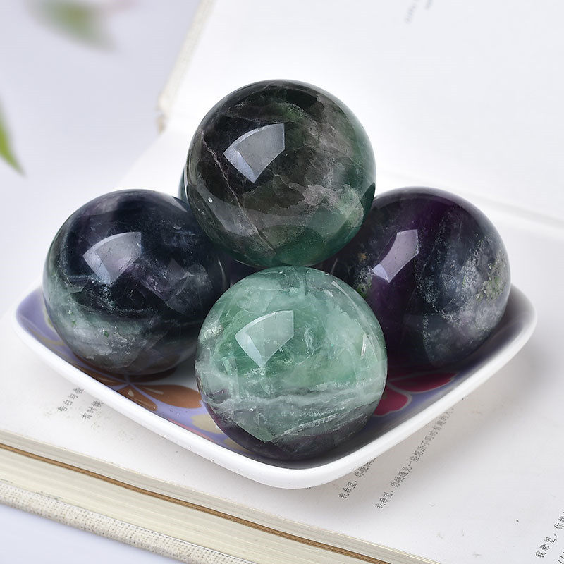 Gems of Light — Premium Fluorite Sphere