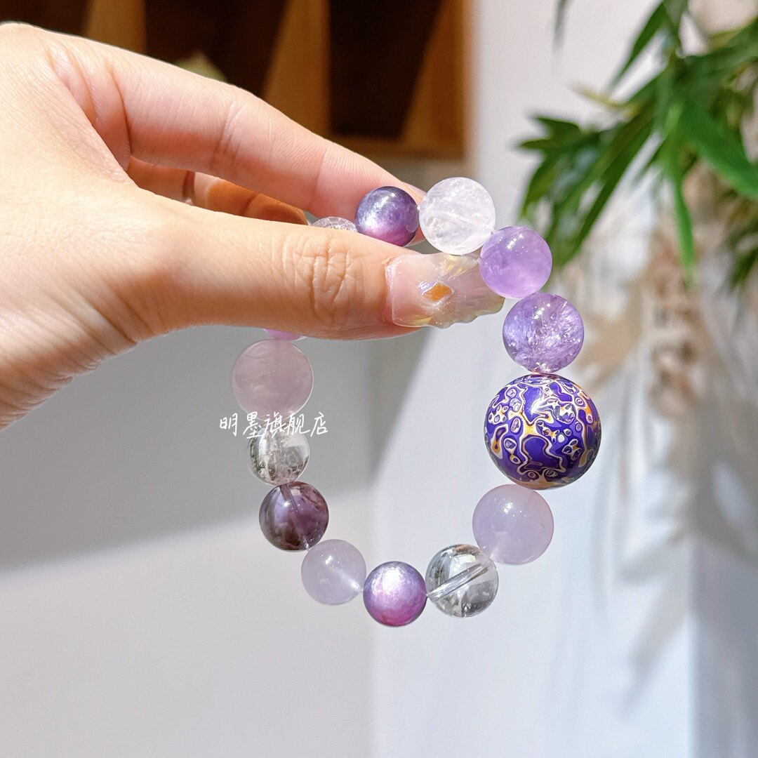Purple Crystal Bracelet
