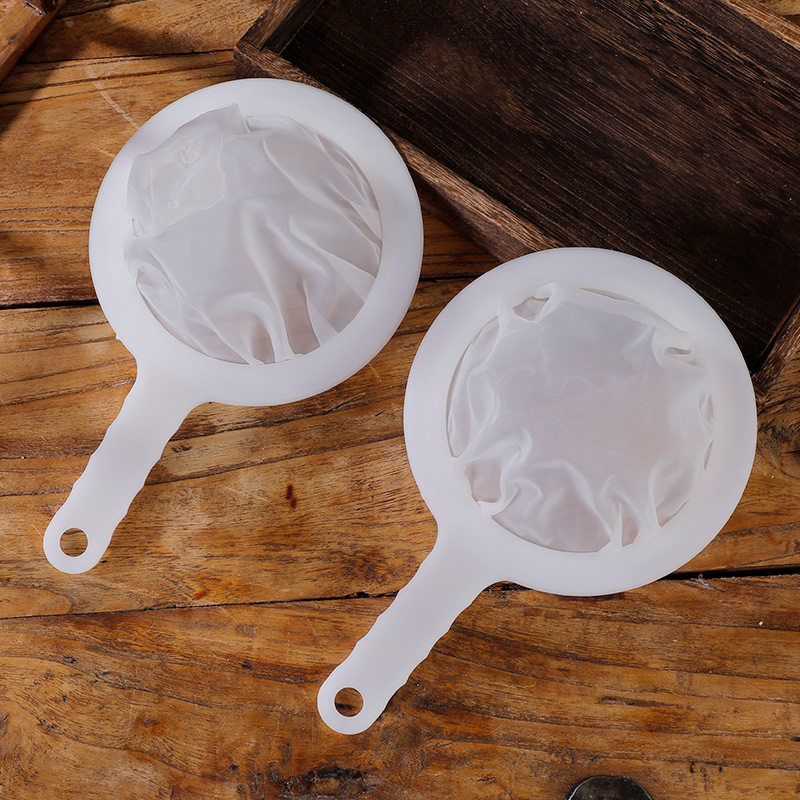 豆浆过滤网筛婴儿辅食榨果汁漏网过滤袋隔渣漏勺筛网高目数防堵塞