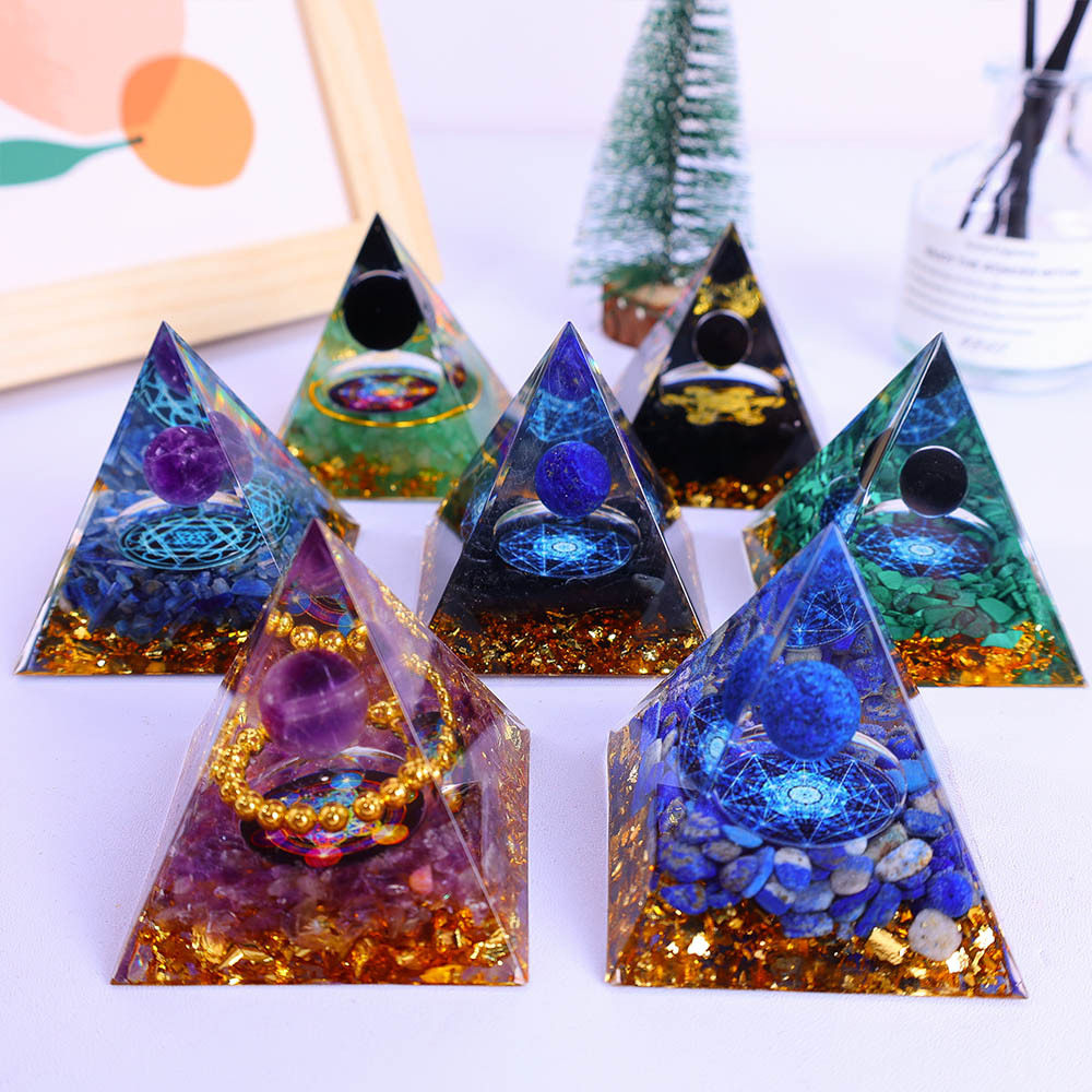 Prismatic Pebbles — Natural Mixed Crystal Tumbled Stones