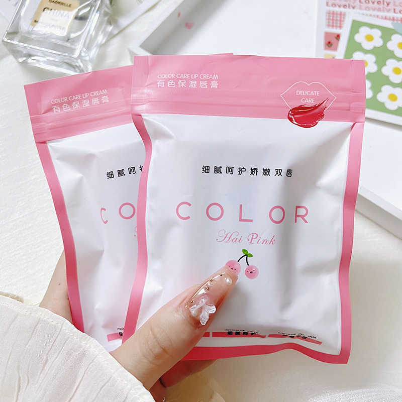 HAIPINK三支装有色保湿润唇膏口红保湿滋润淡化唇纹防干裂 百搭