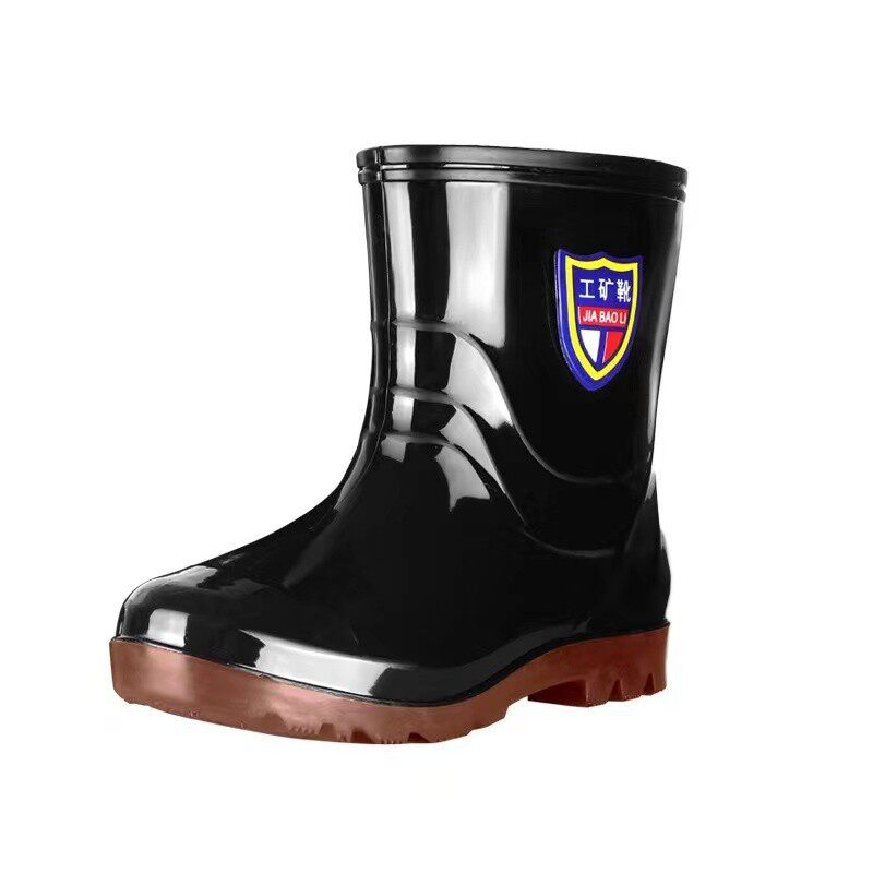 一件包邮代发加厚牛筋底雨鞋男士加绒水鞋雨靴套鞋防水滑劳保胶鞋