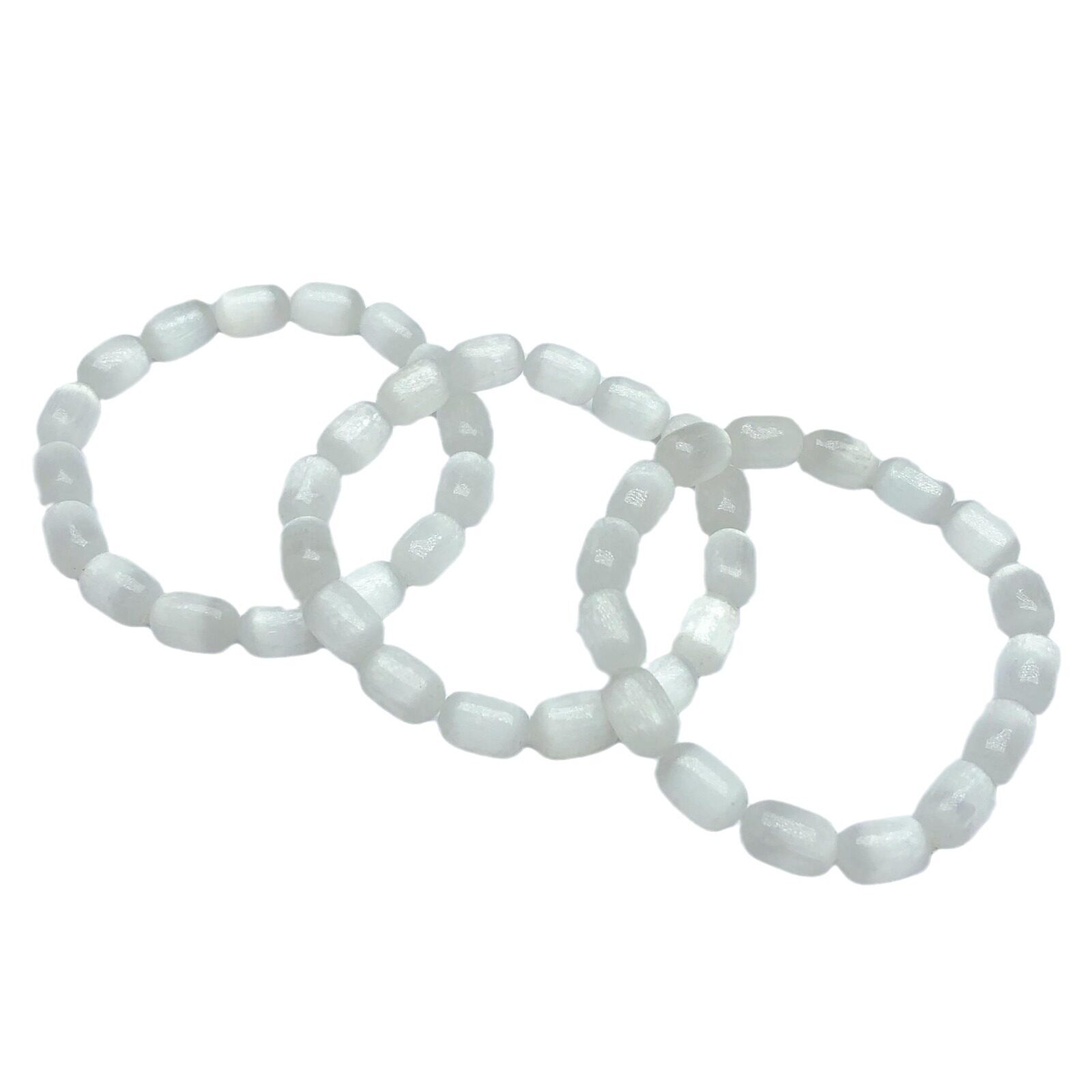 Single-Strand Cat's Eye Crystal Bracelet