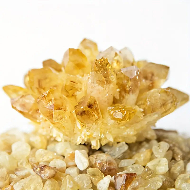 Lotus Energy Pyramid — Handmade Orgonite Crystal Pyramid