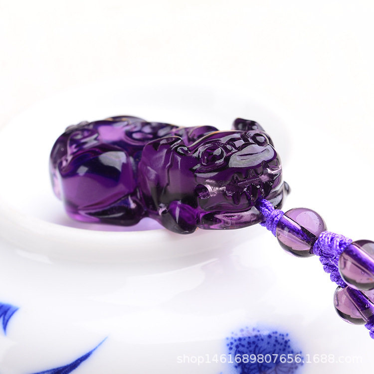 Crown of Calm — Premium Amethyst Necklace