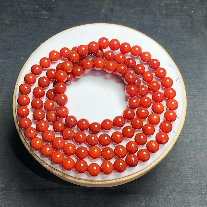 Nature's Art — Raw Carnelian Bracelet