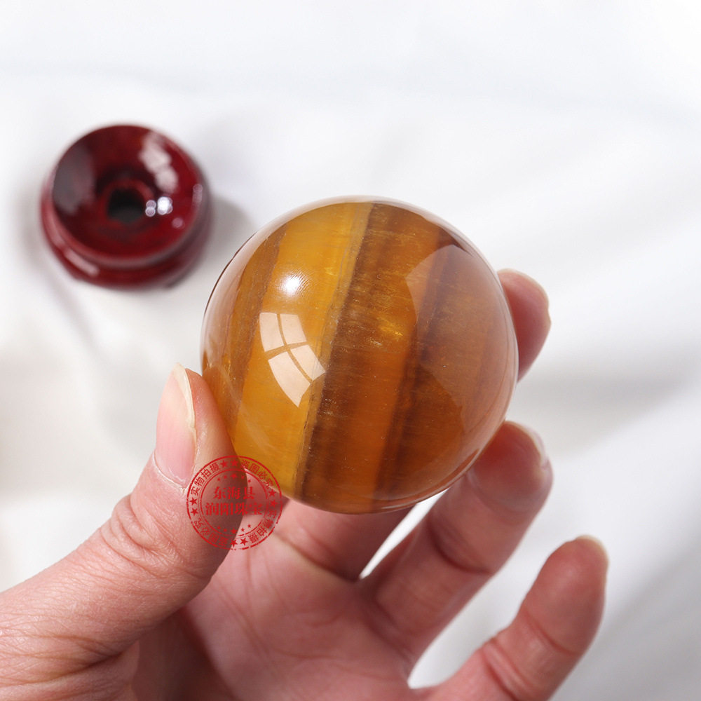 Earth's Treasure — Natural Fluorite Sphere