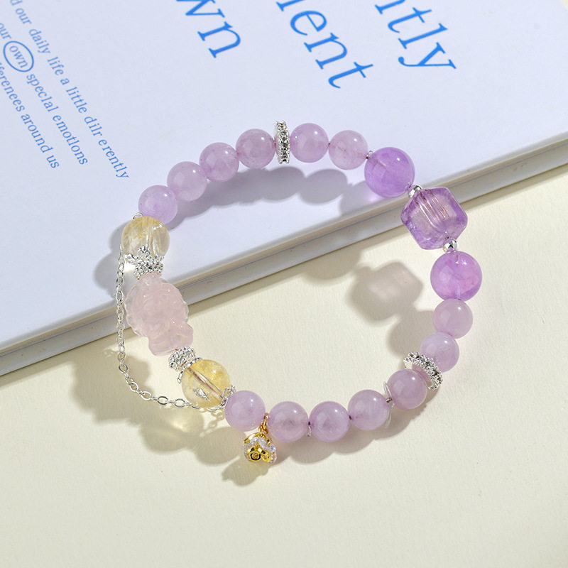 Lavender Amethyst Bracelet