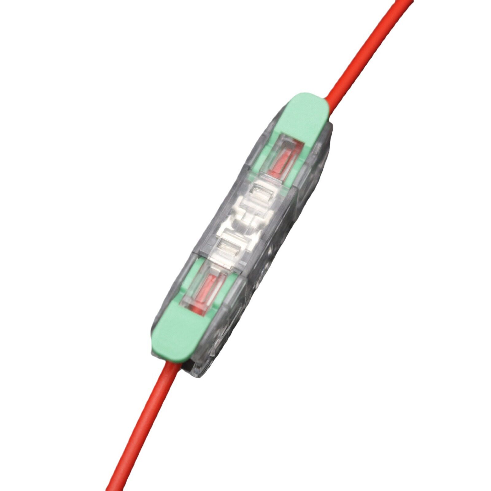 美规OJ-281快速按压端子1进1出免螺丝接线器硬软线导线接线器