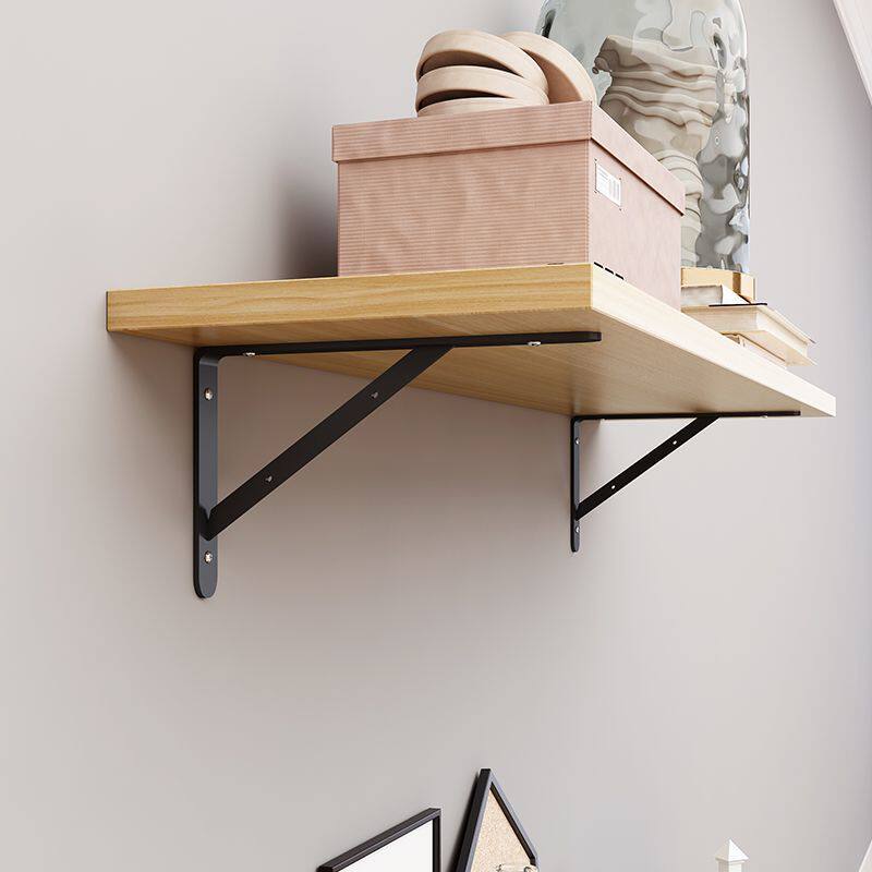 墙上木板置物架墙面收纳好物壁挂式分层隔板挂墙书架墙壁装饰架子