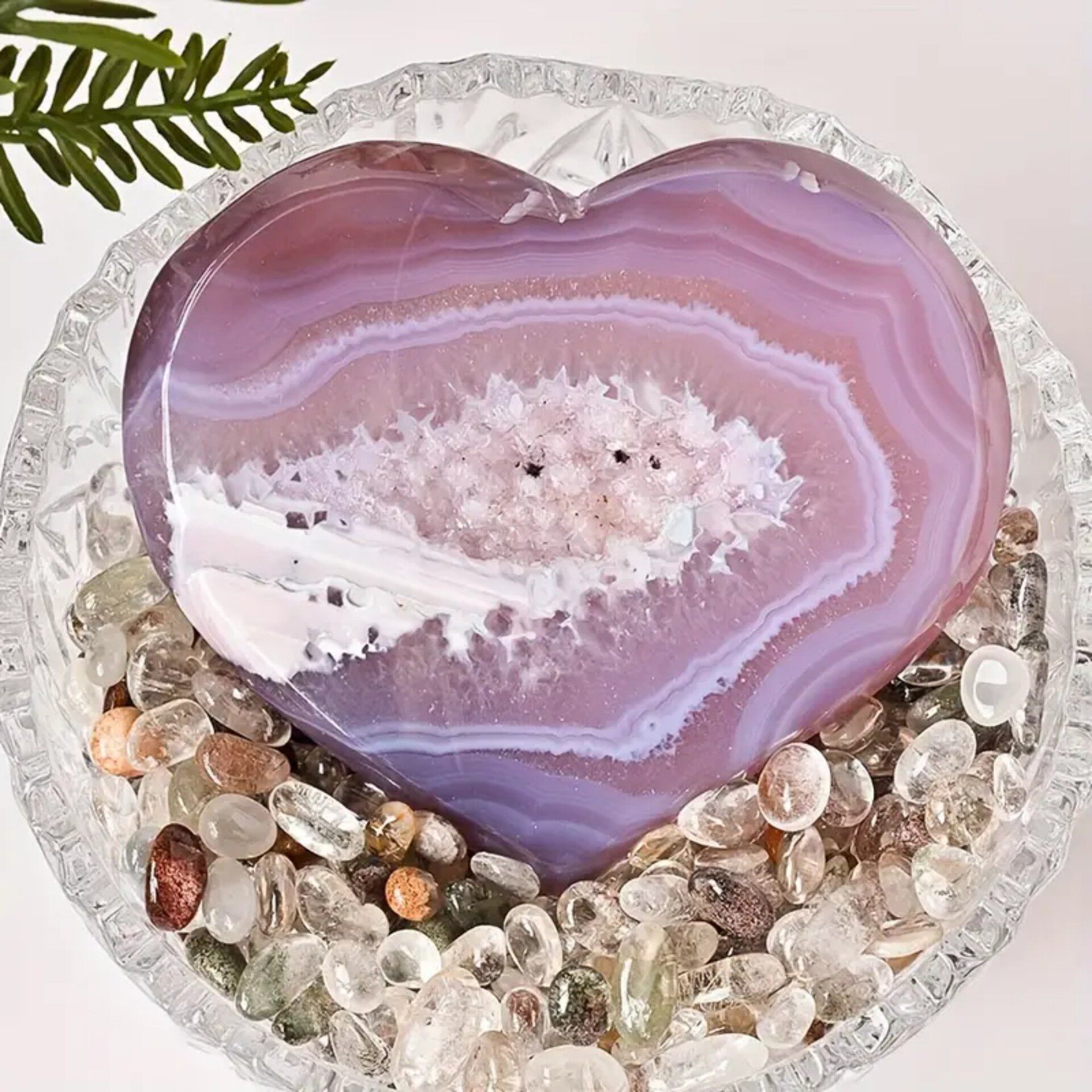 Aurora Prism — Natural Aura-Coated Clear Quartz Crystal Point