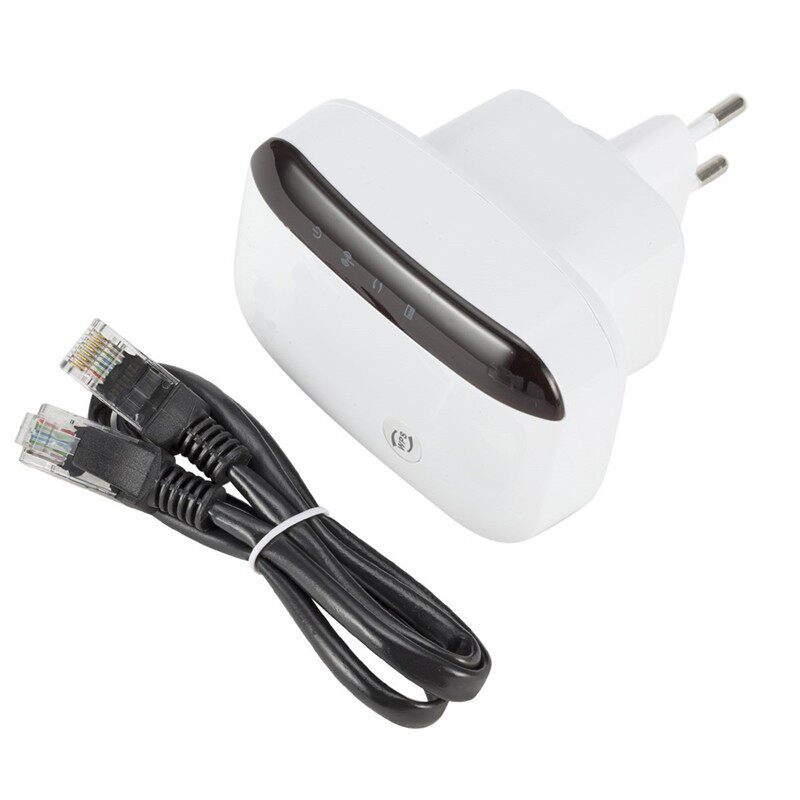 小馒头中继器 wifi网络信号放大器 300M无线路由扩展器增强WiFi