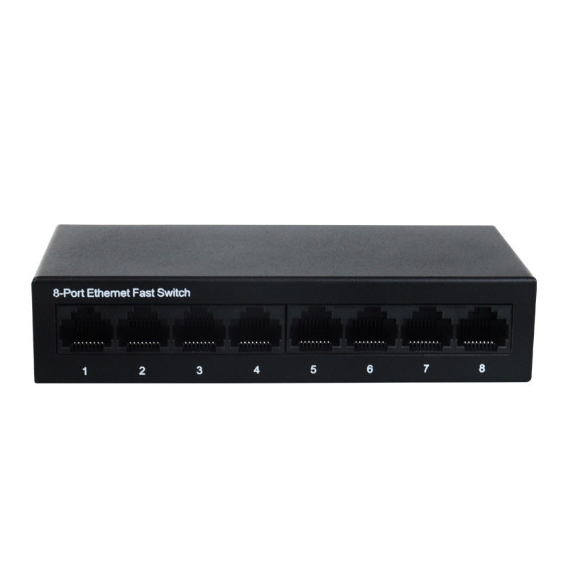 千兆百兆5/8/16/24口网络交换机以太网集线端口塑壳switch厂家