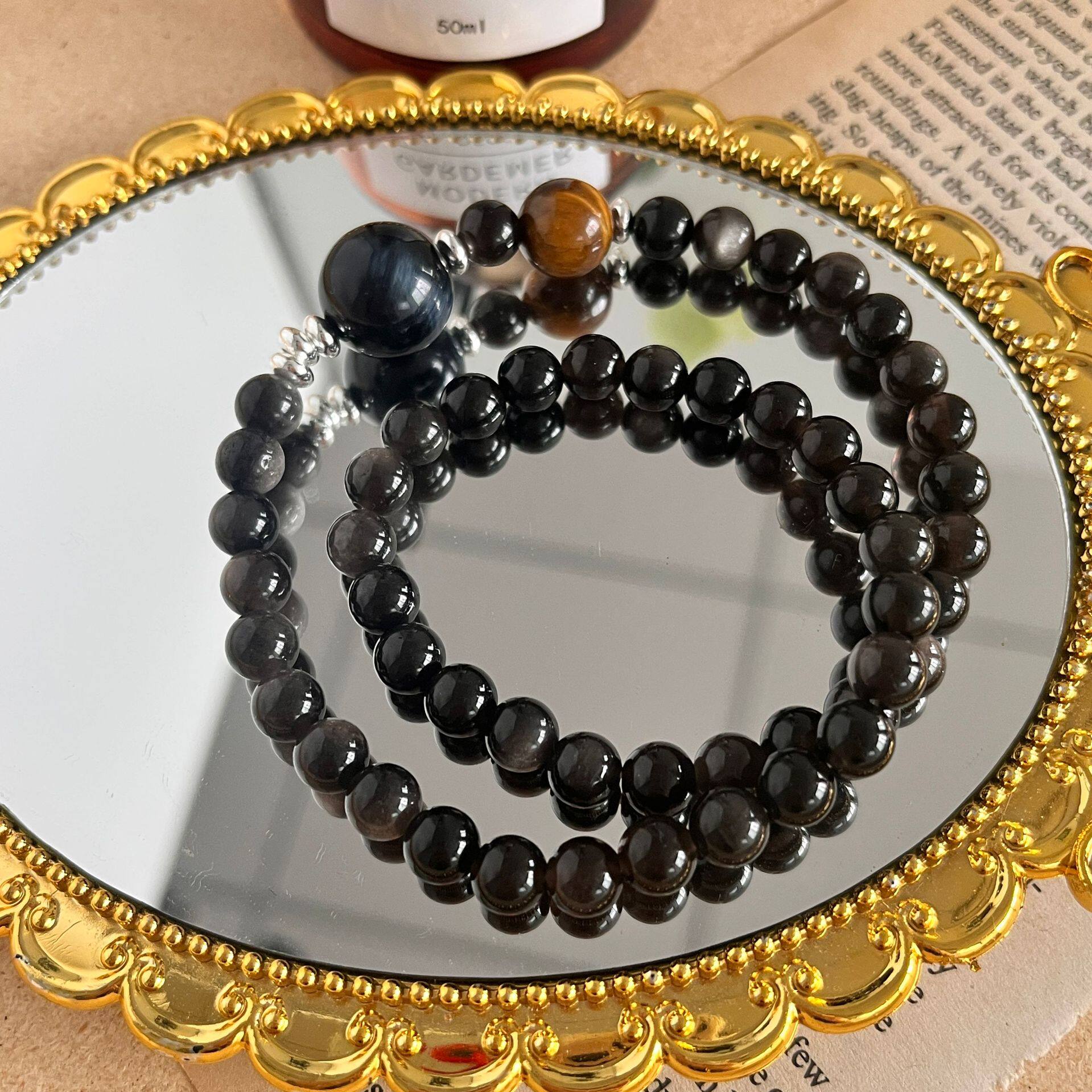 Modern Chinese Tiger's Eye Bracelet