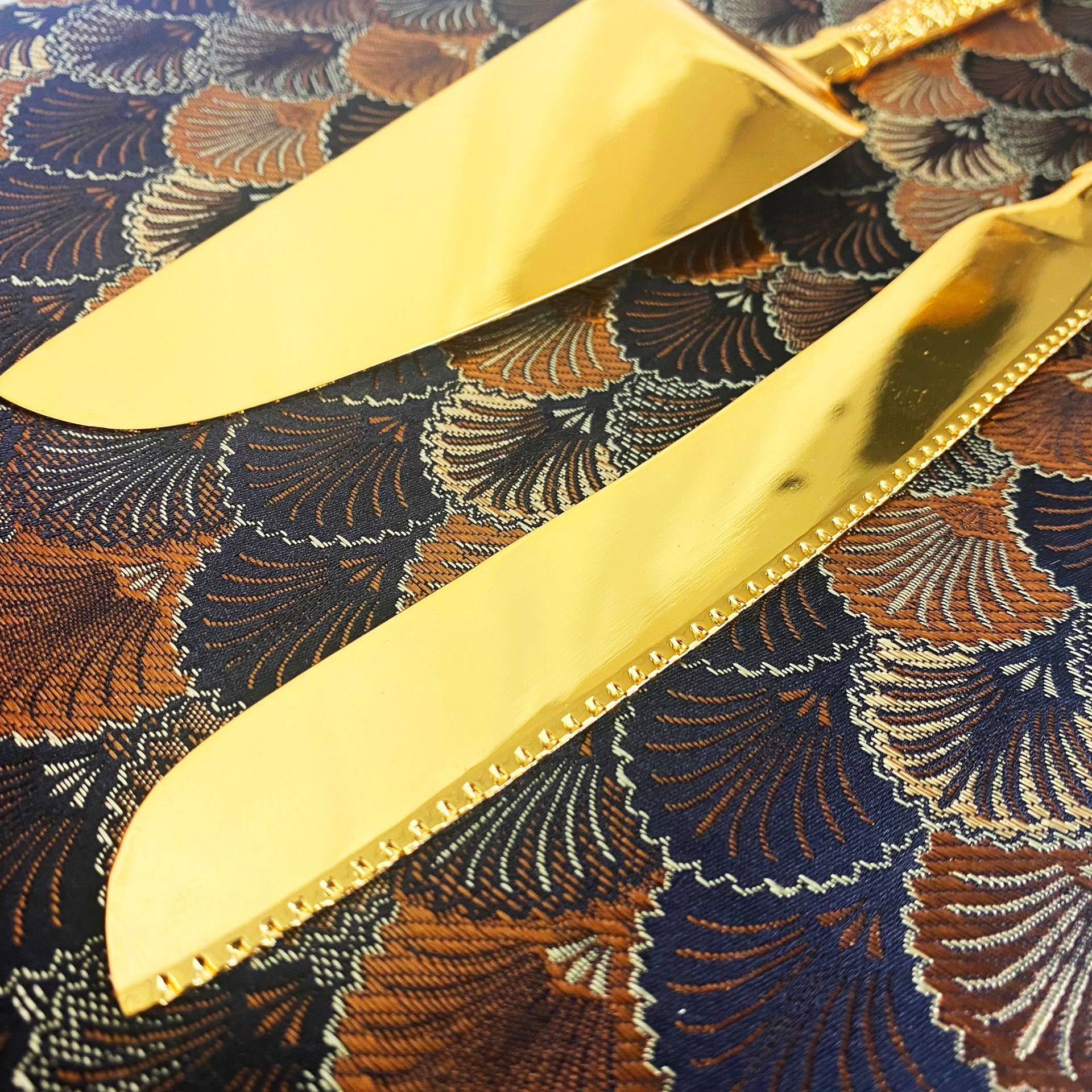 精美刀铲蛋糕刀铲刀叉勺套装西餐刀叉西餐餐具套装复古刀铲套装