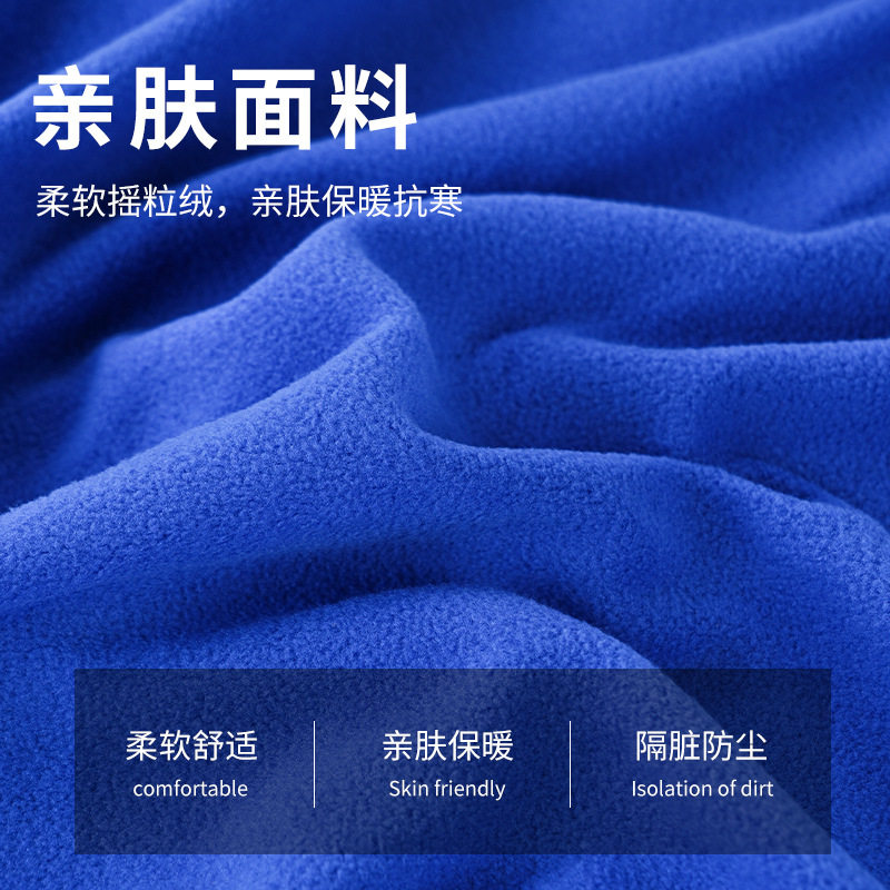 现货户外抓绒睡袋内胆信封式午休空调毯子露营旅行隔脏加厚跨境