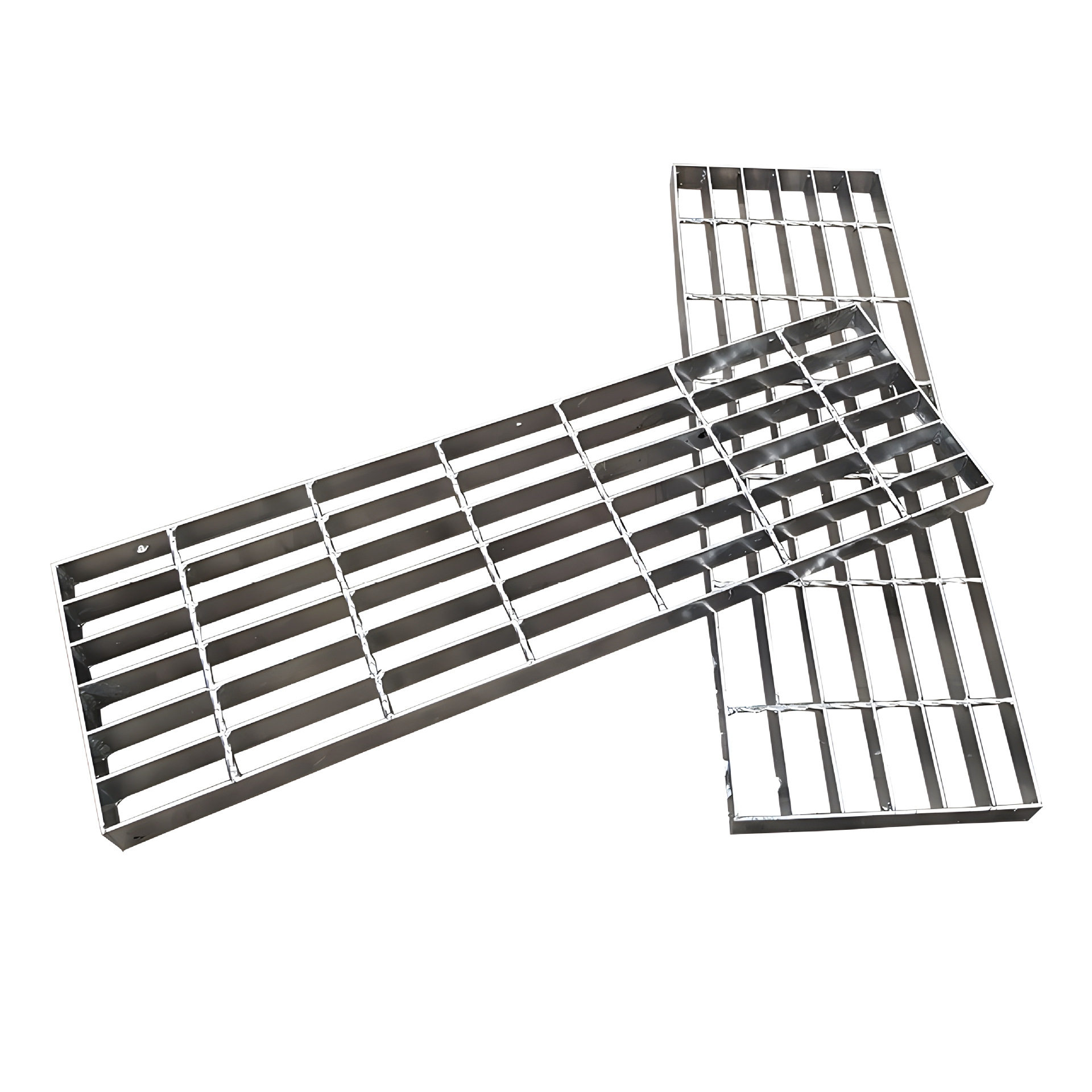 325/40/60重型下水道钢格栅石油化工设备钢格板矿山用镀锌格栅板