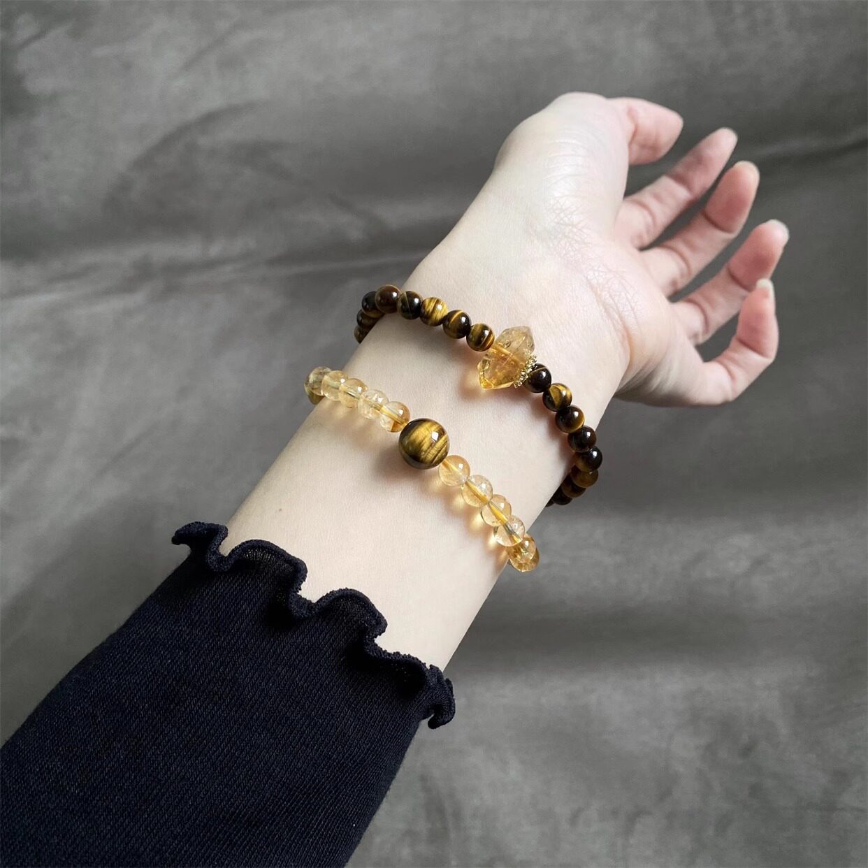 Double-Wrap Citrine Bracelet