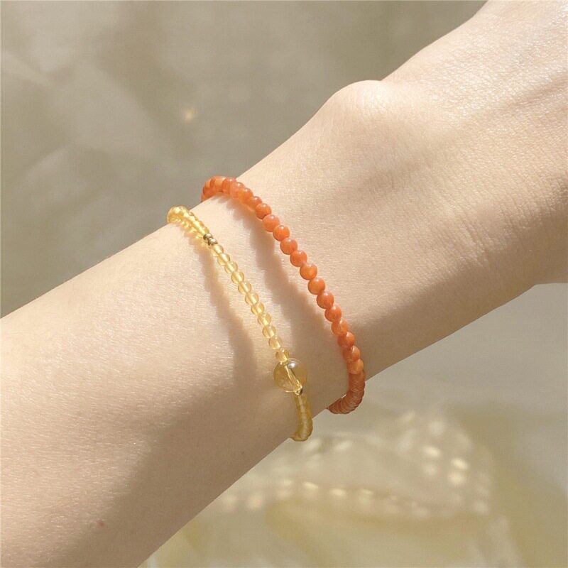 Minimalist Citrine Bracelet