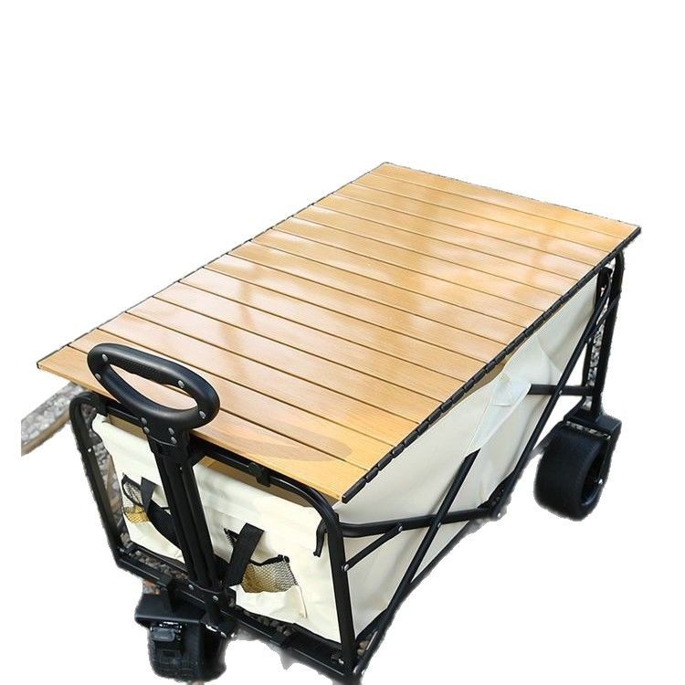 可折叠户外旅行购物手推野餐小拉车野营手拉车露营推车营地拖车