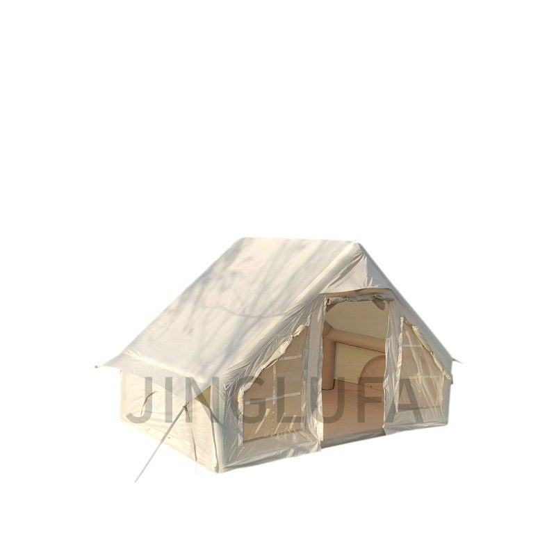 京路发露营帐篷充气式家庭间大空间防霉充气批发厂家野营免搭建